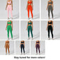 XW-Q059+Q061 Customized Logo Hot Solid Color Fashion Sportswear Yoga Sports Gym Clothes Fitness Women Yoga Fitness 3 Pieces Set